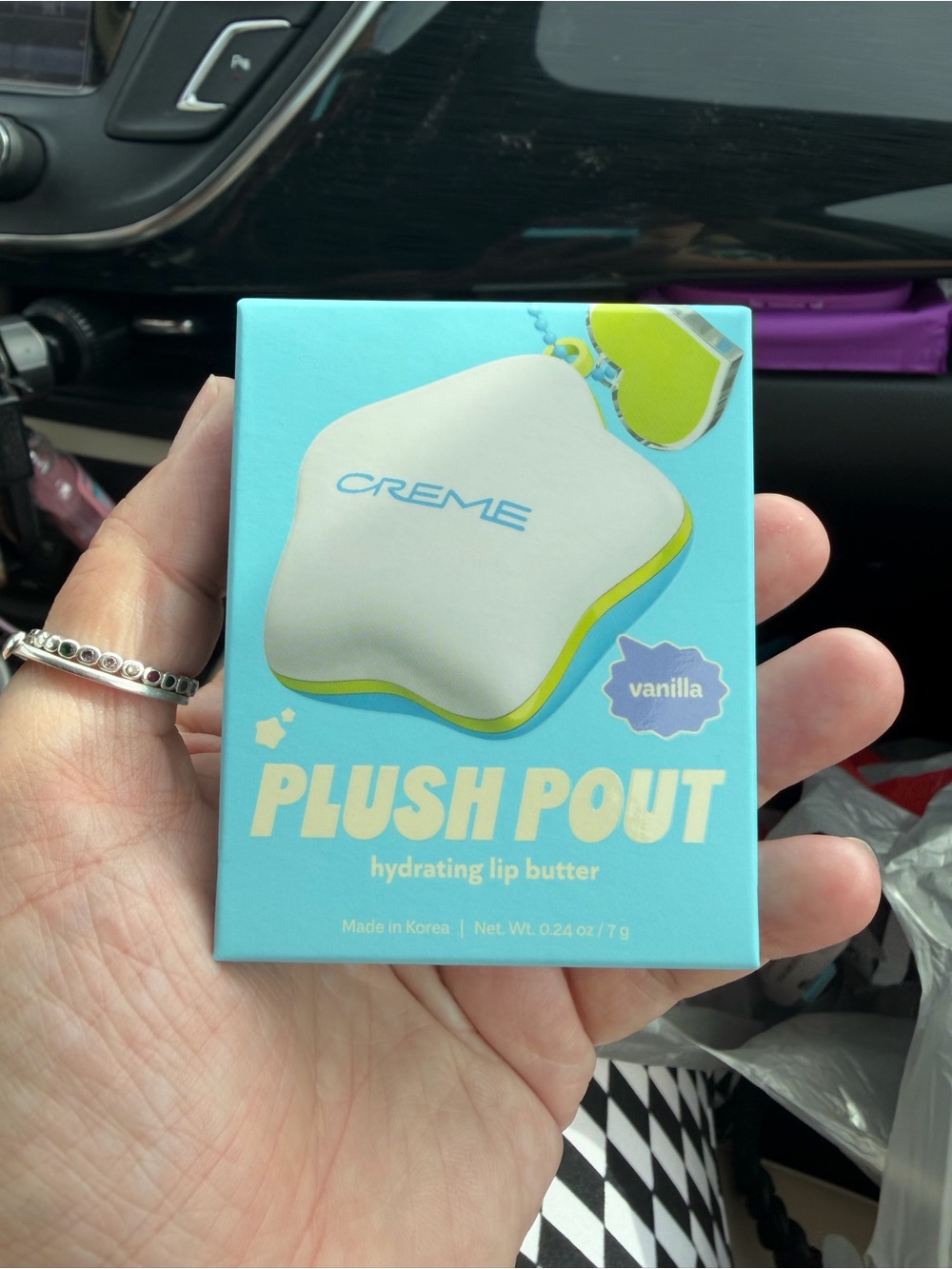 Creme Plush Pout Hydrating Lip Butter - Vanilla (Blue)